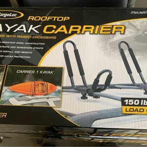 Cargo Rooftop Kayak Carrier - Black